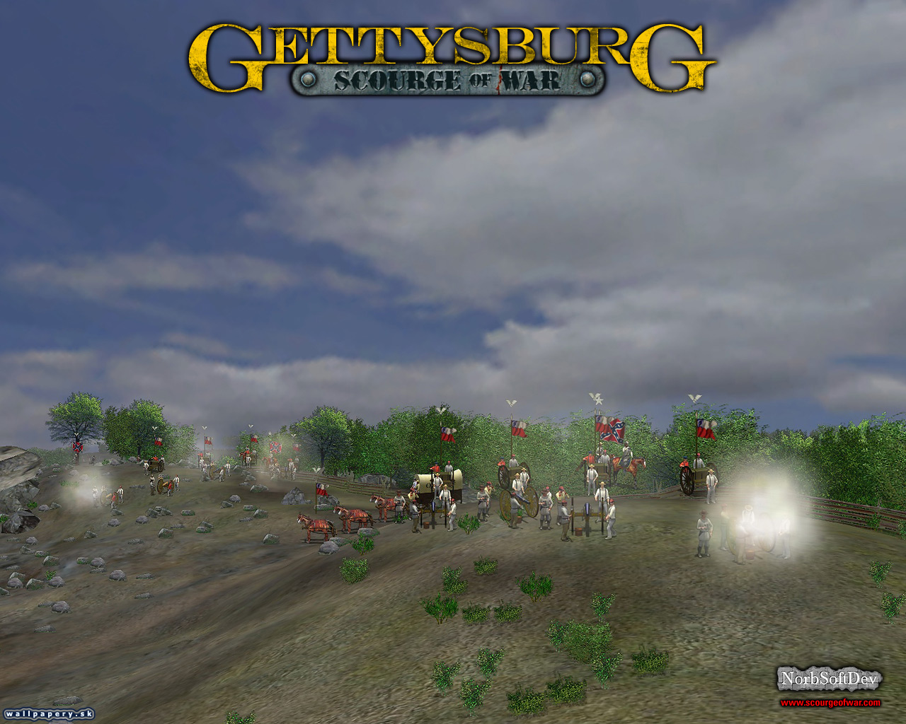 Scourge of War: Gettysburg - wallpaper 1