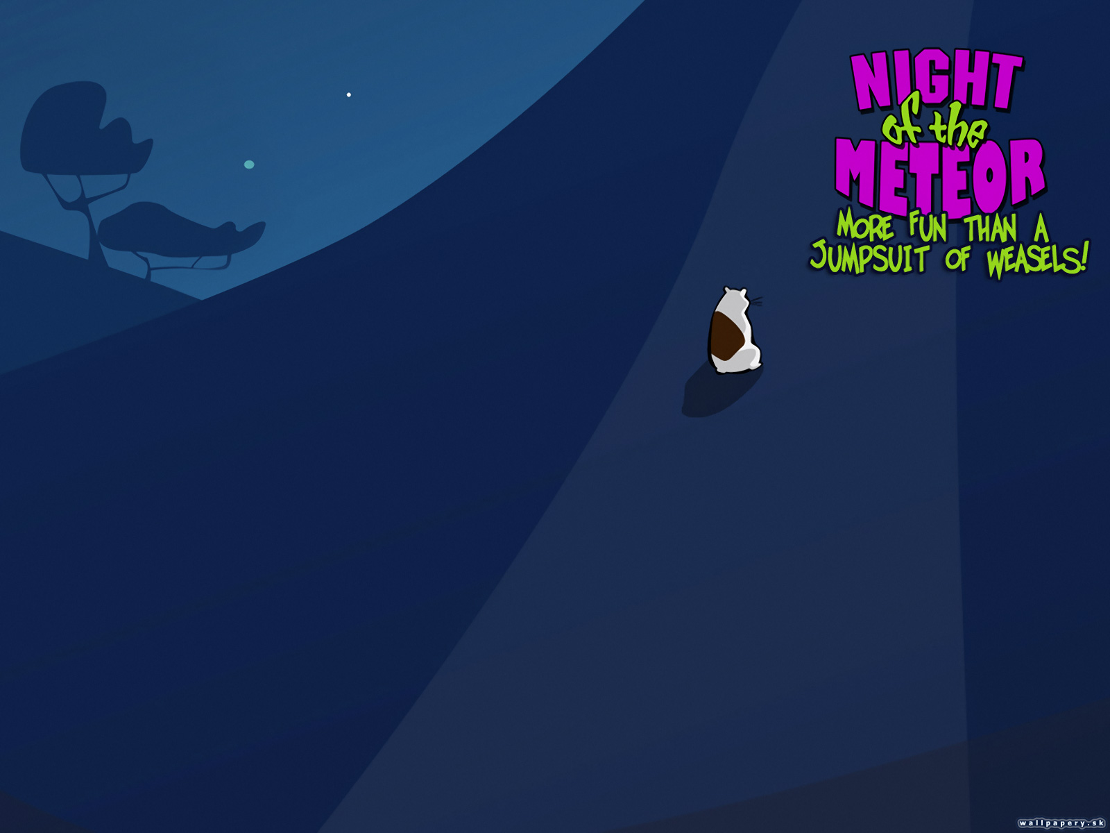 Night of the Meteor - wallpaper 2