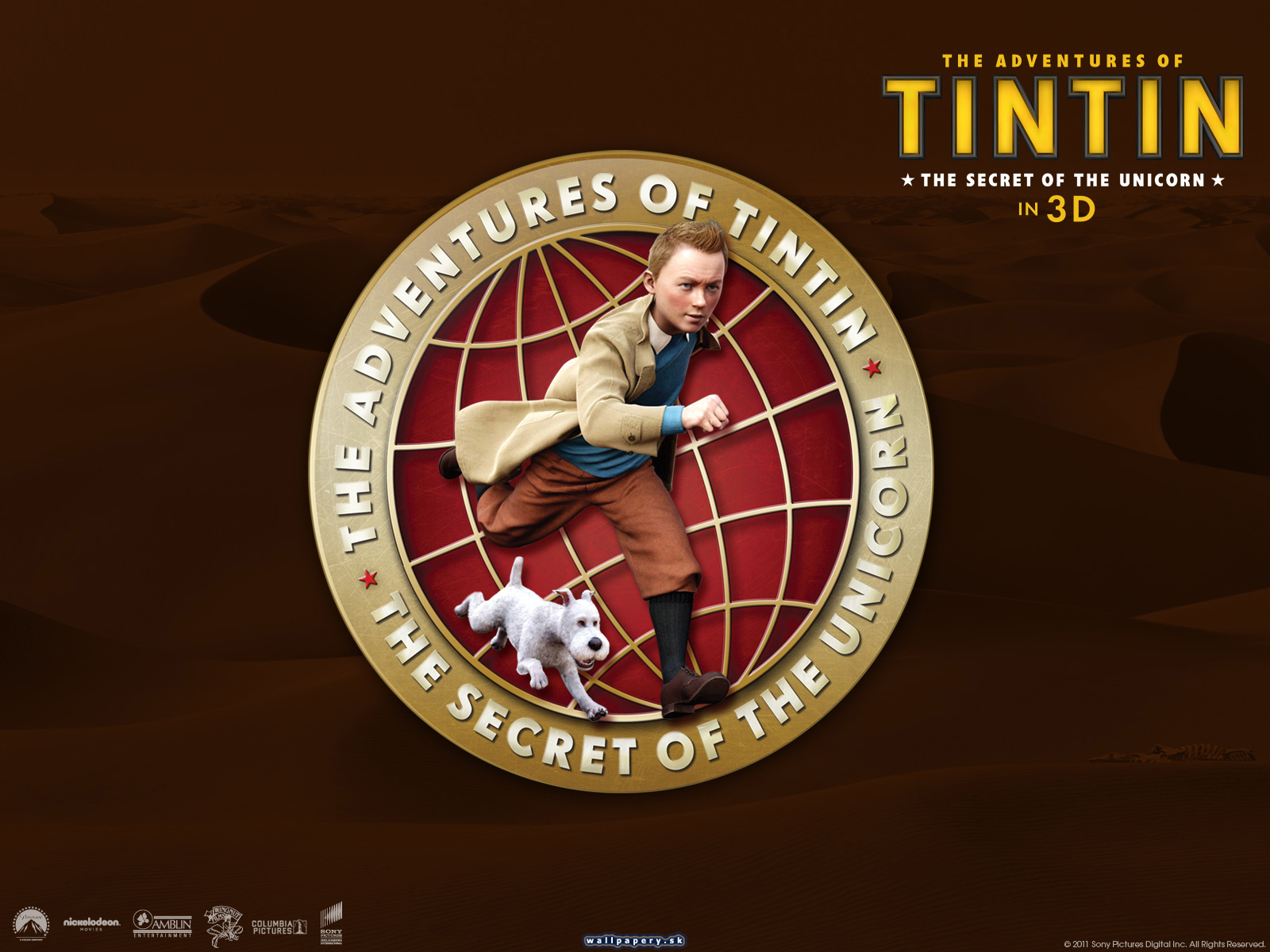 The adventures. The Adventures of Tintin. Приключения Тинтина тайна единорога обои. Обои Тин Тин на рабочий стол. Priklyucheniya.Tintina.Taina.Edinoroga.2011 обложка.