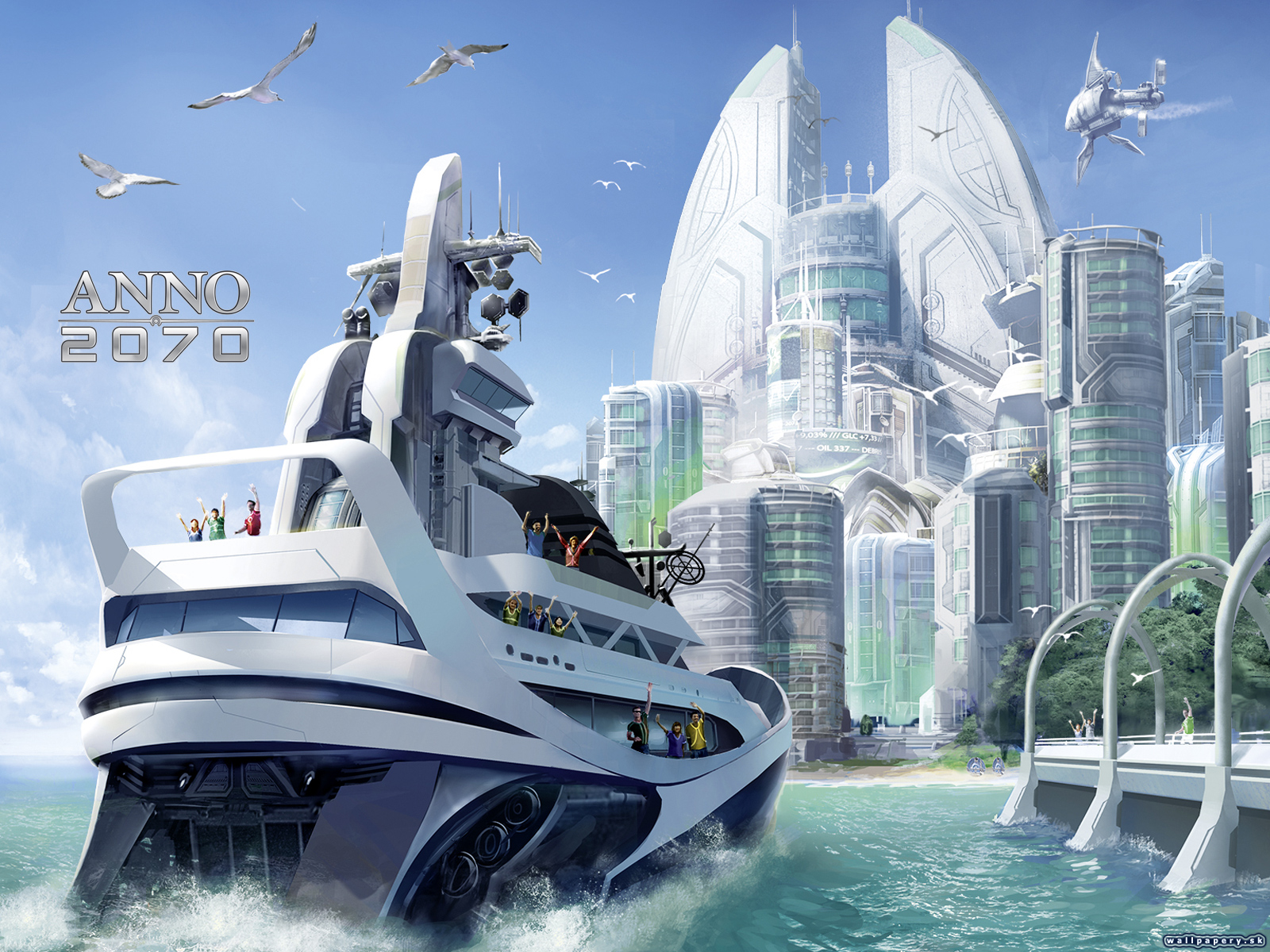 ANNO 2070 - wallpaper 1