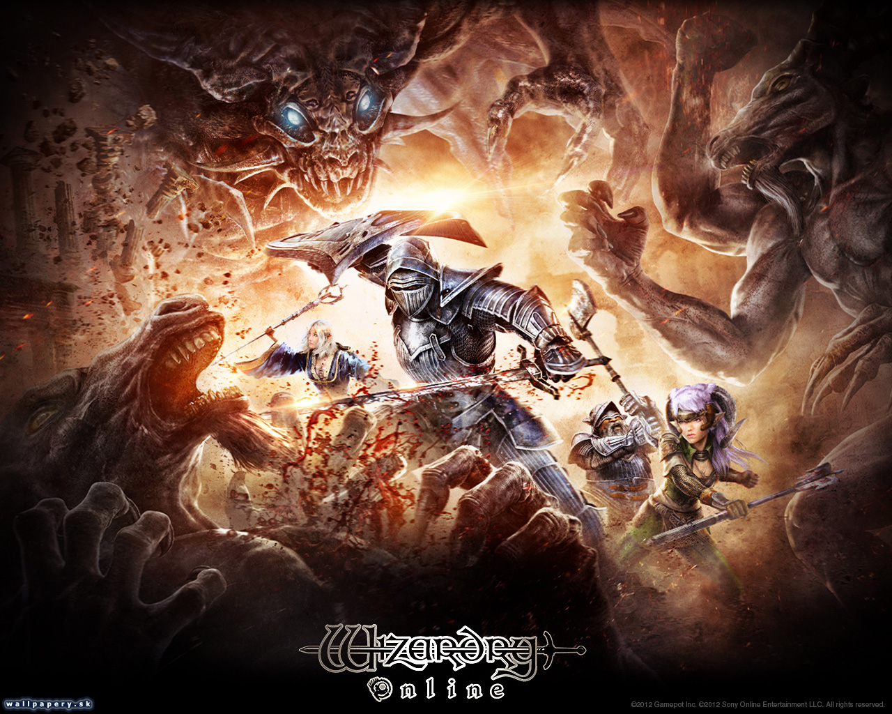 Wizardry Online - wallpaper 1