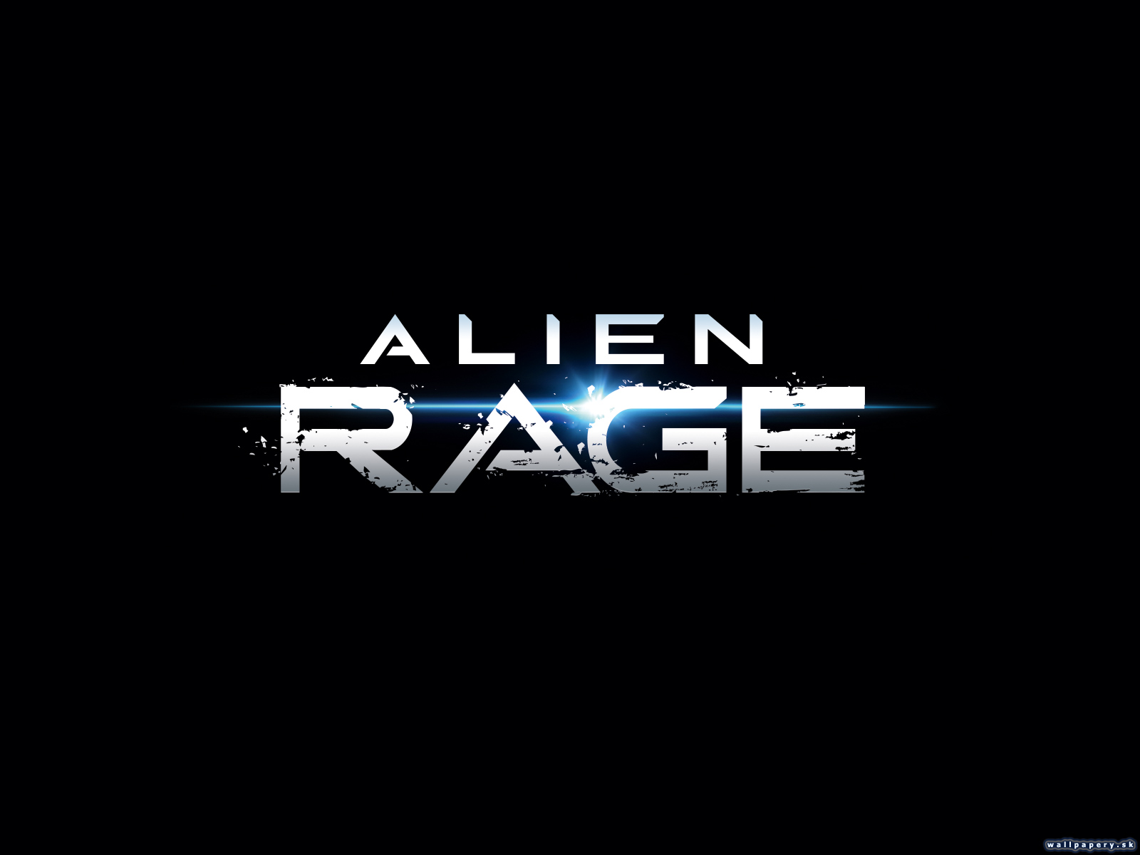 Title screen. Rage слово. Ps3_npeb01088_Alien.Rage.