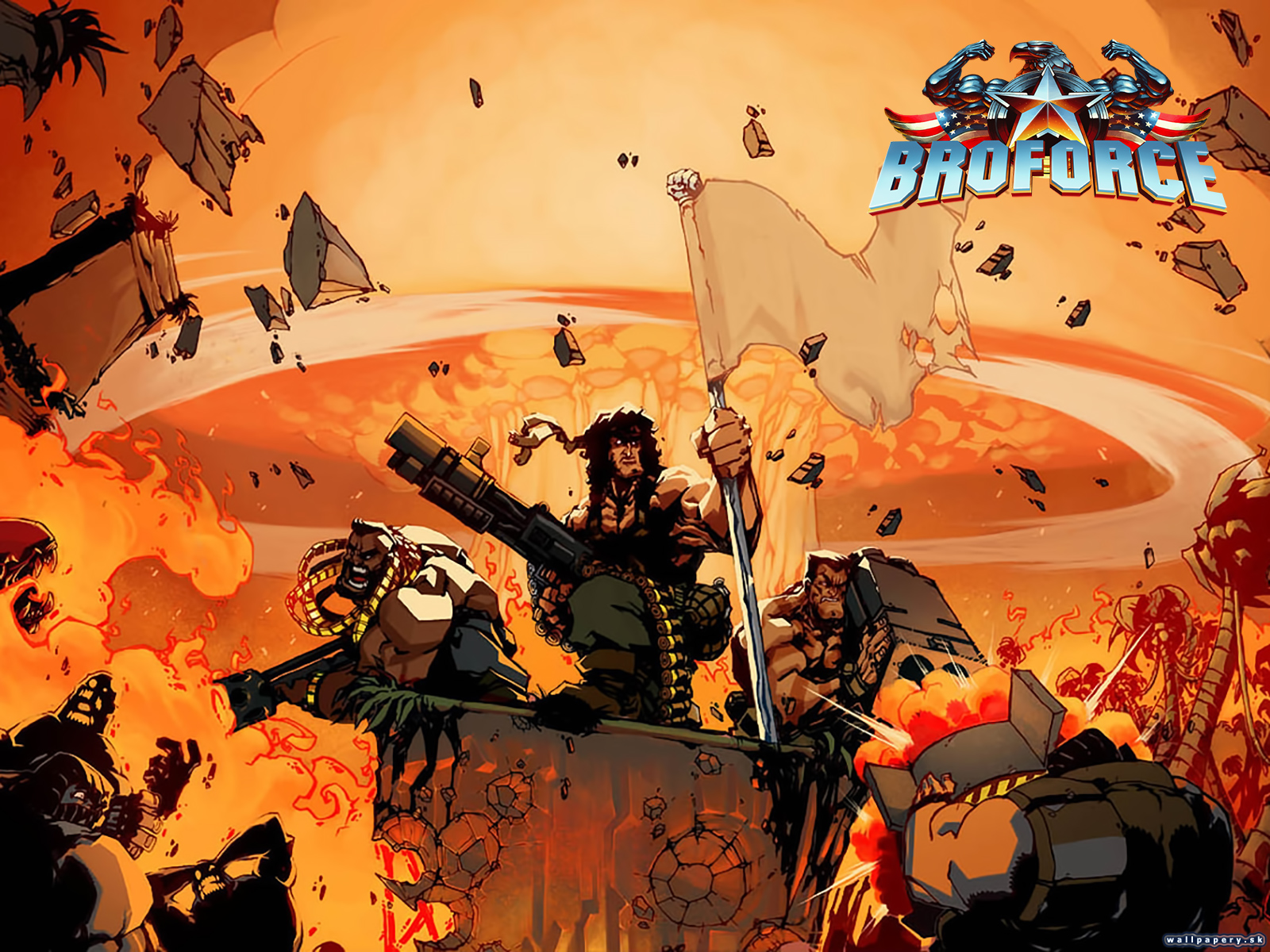 Broforce - wallpaper 1