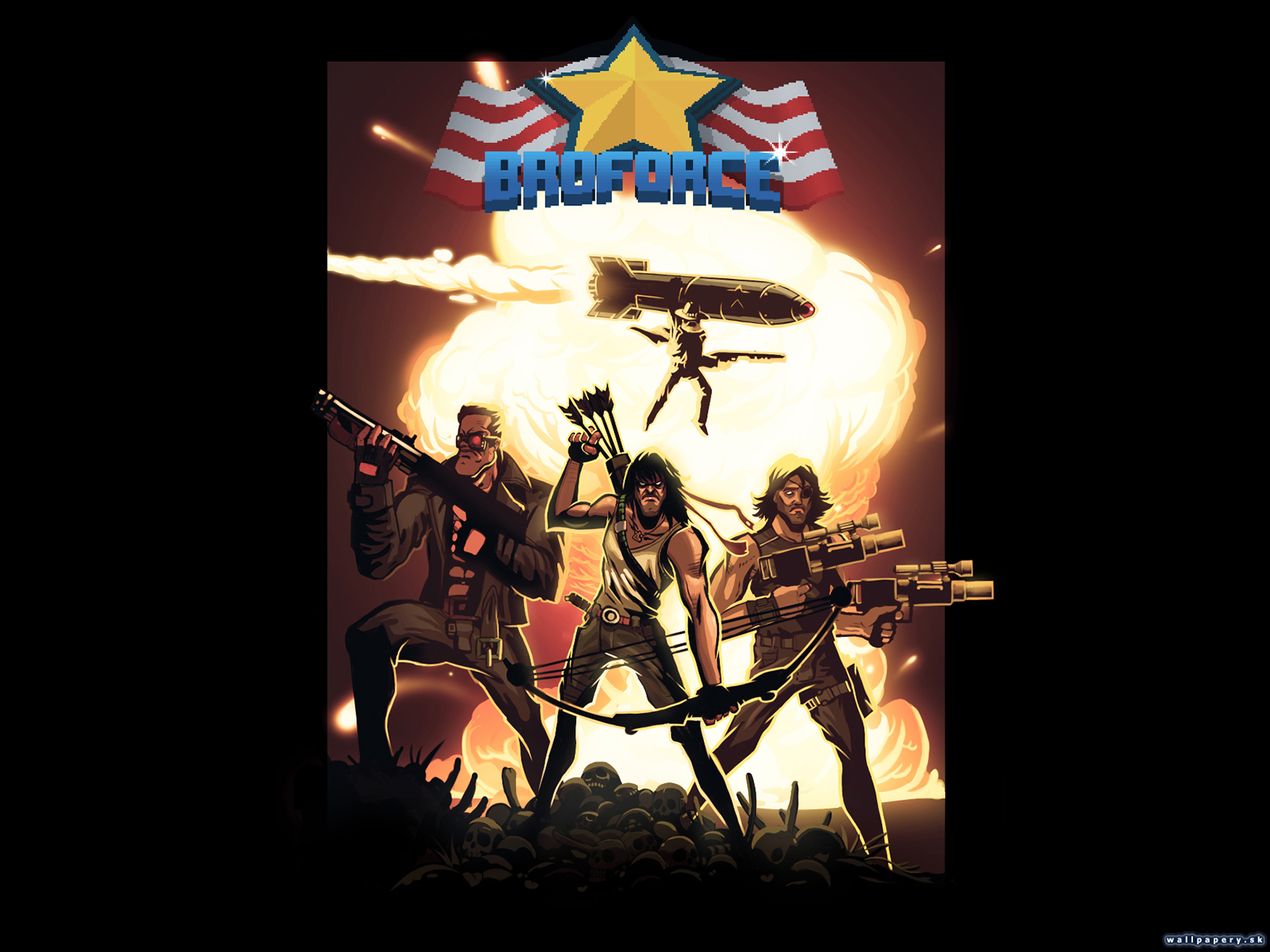 Broforce - wallpaper 2