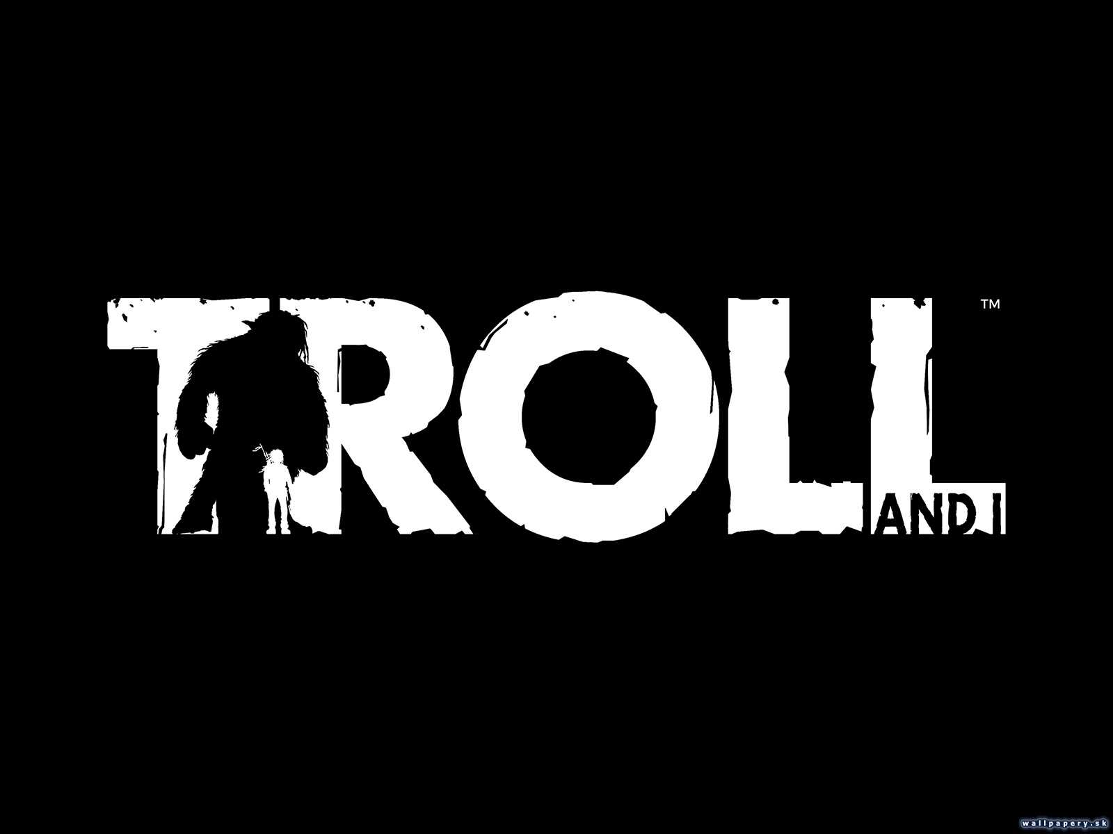 Troll and I - wallpaper 2