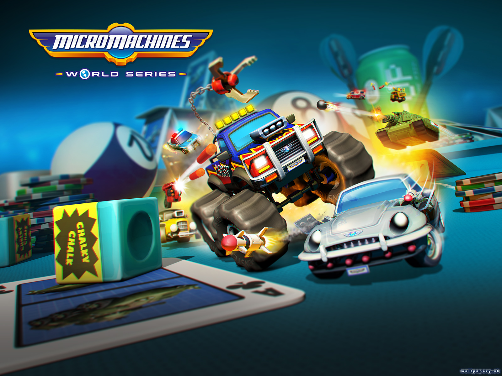 Micro Machines World Series - wallpaper 1