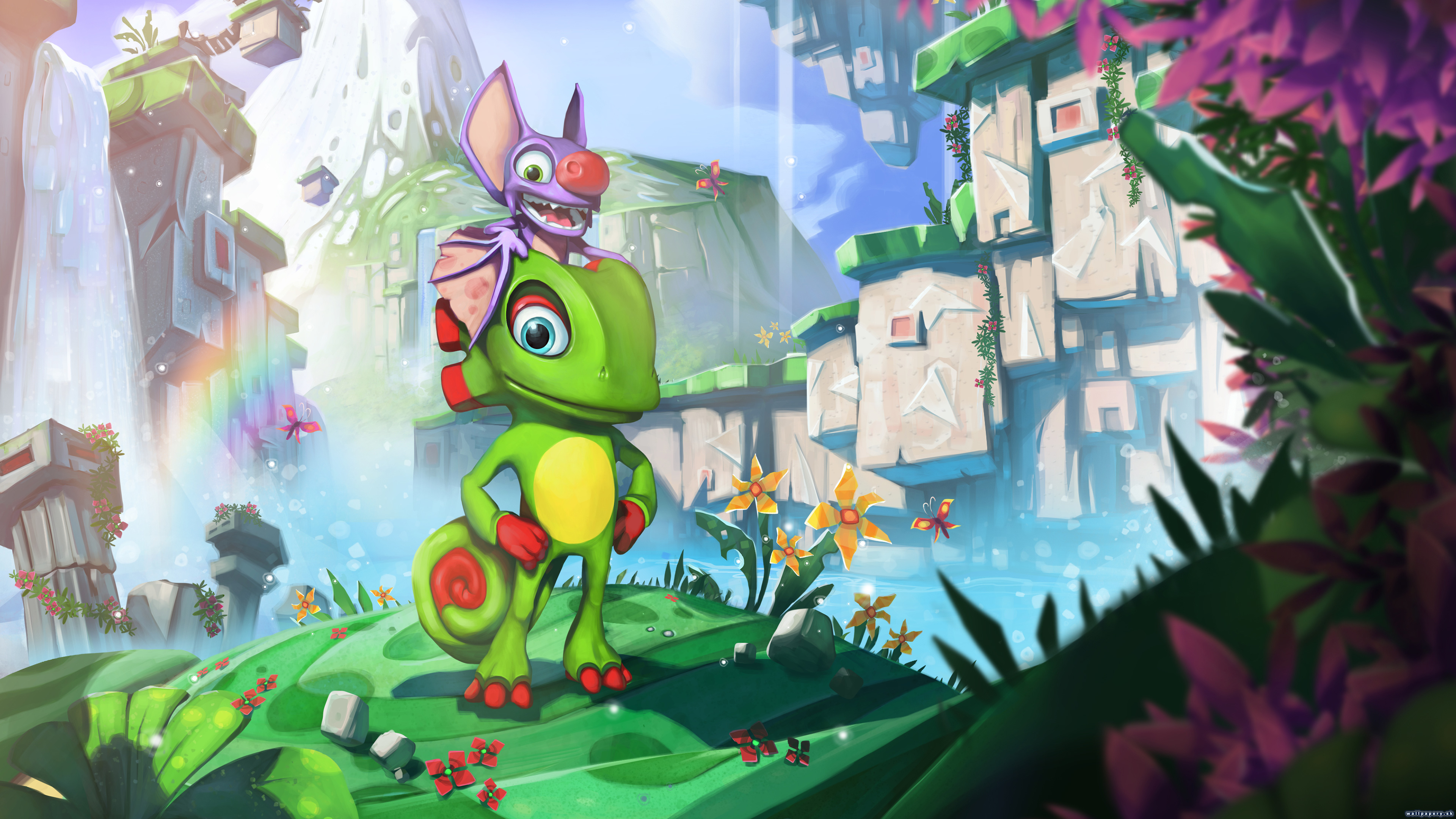 Yooka-Laylee - wallpaper 2