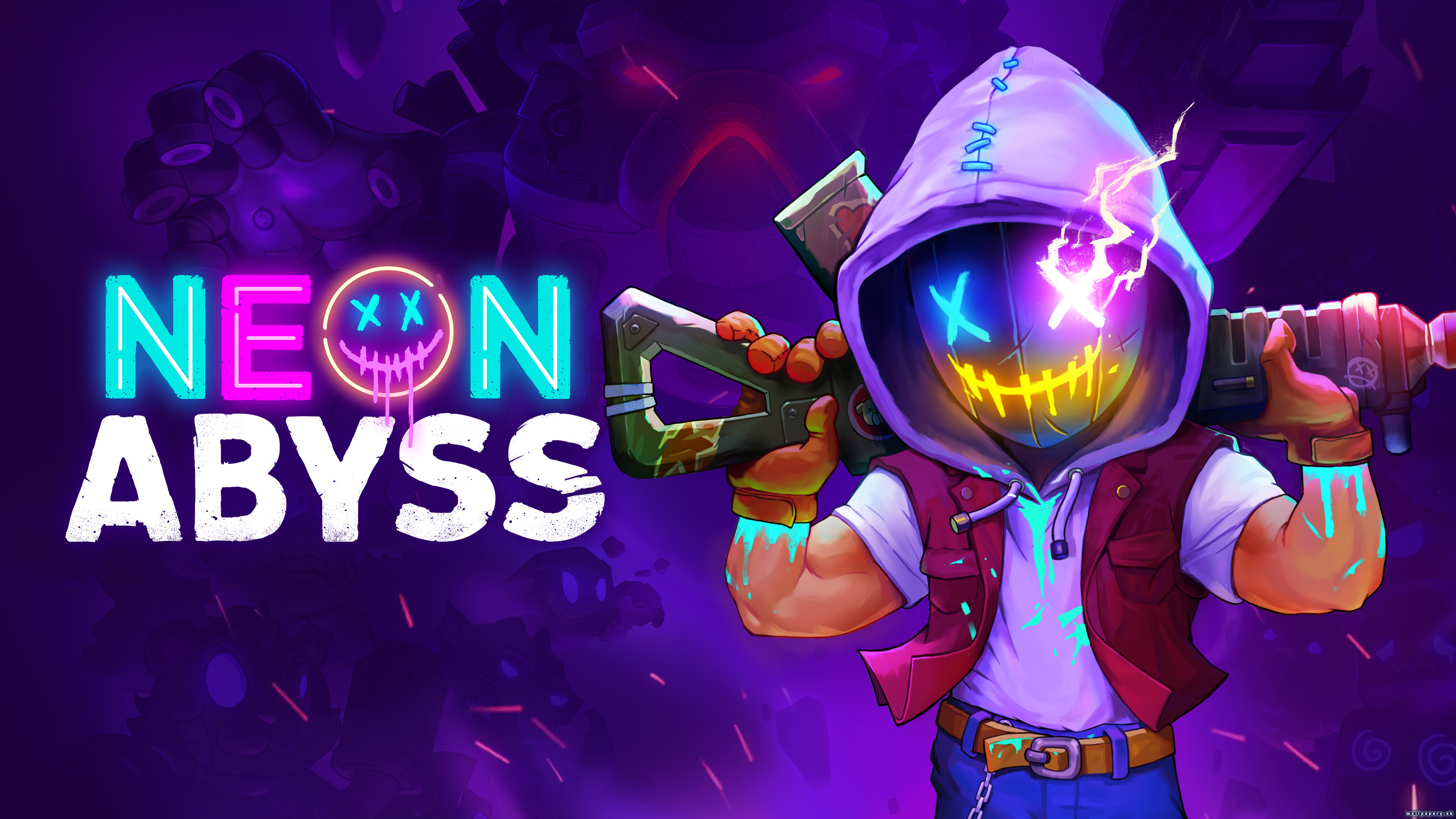 Игровая карта neon abyss