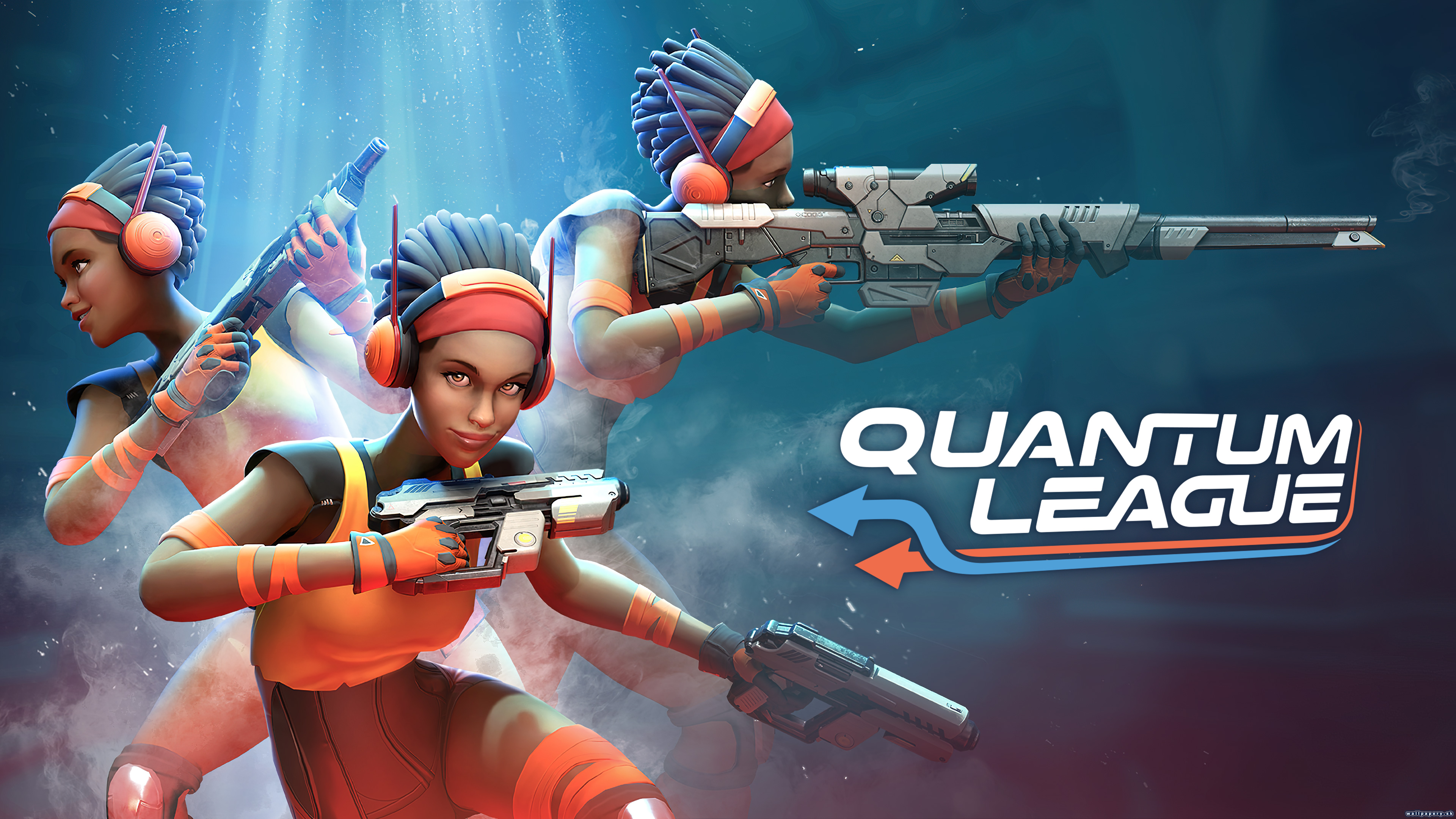 Quantum League - wallpaper 1