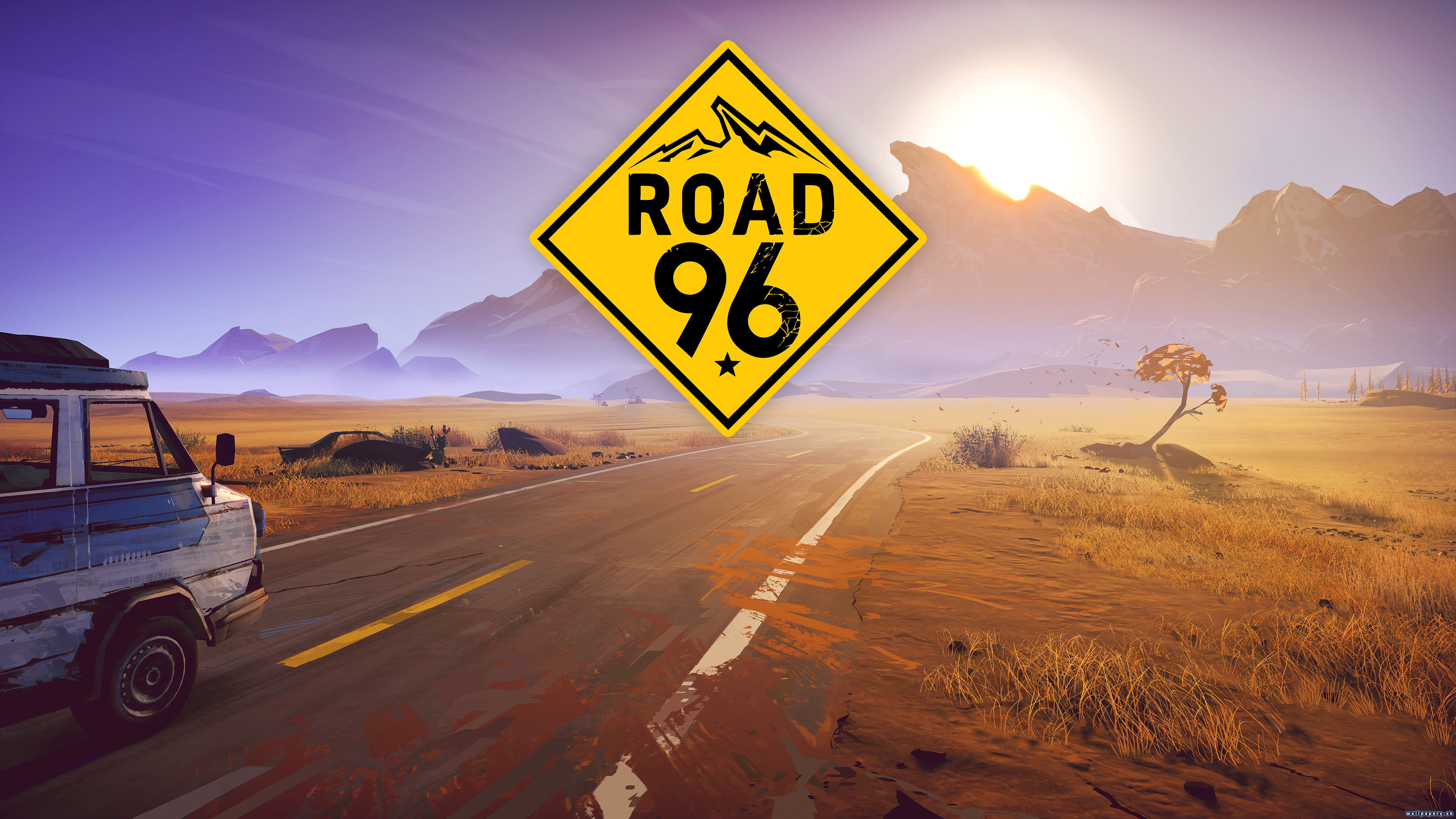 Road 96 - wallpaper 1