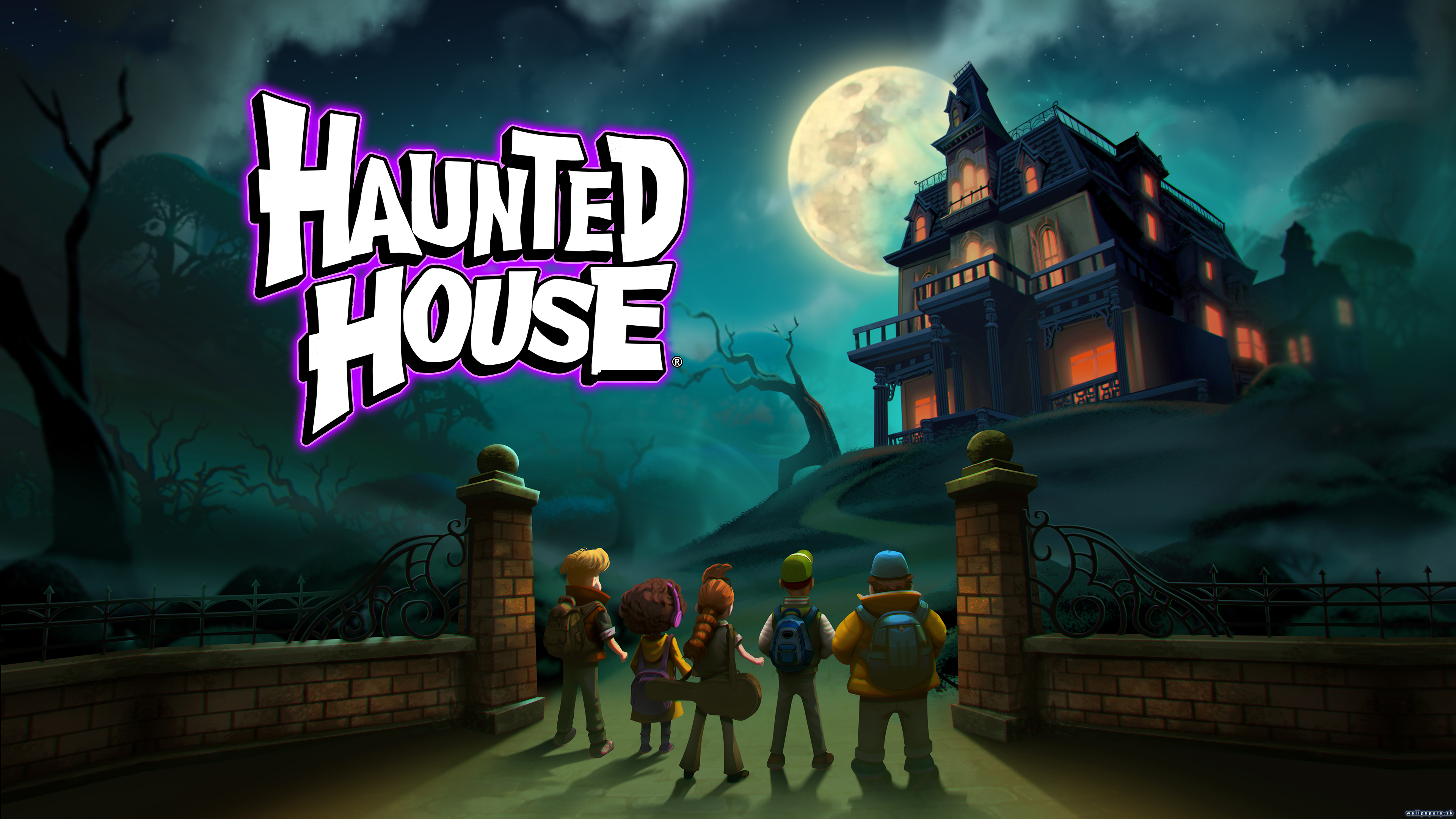 Haunted House - wallpaper 1