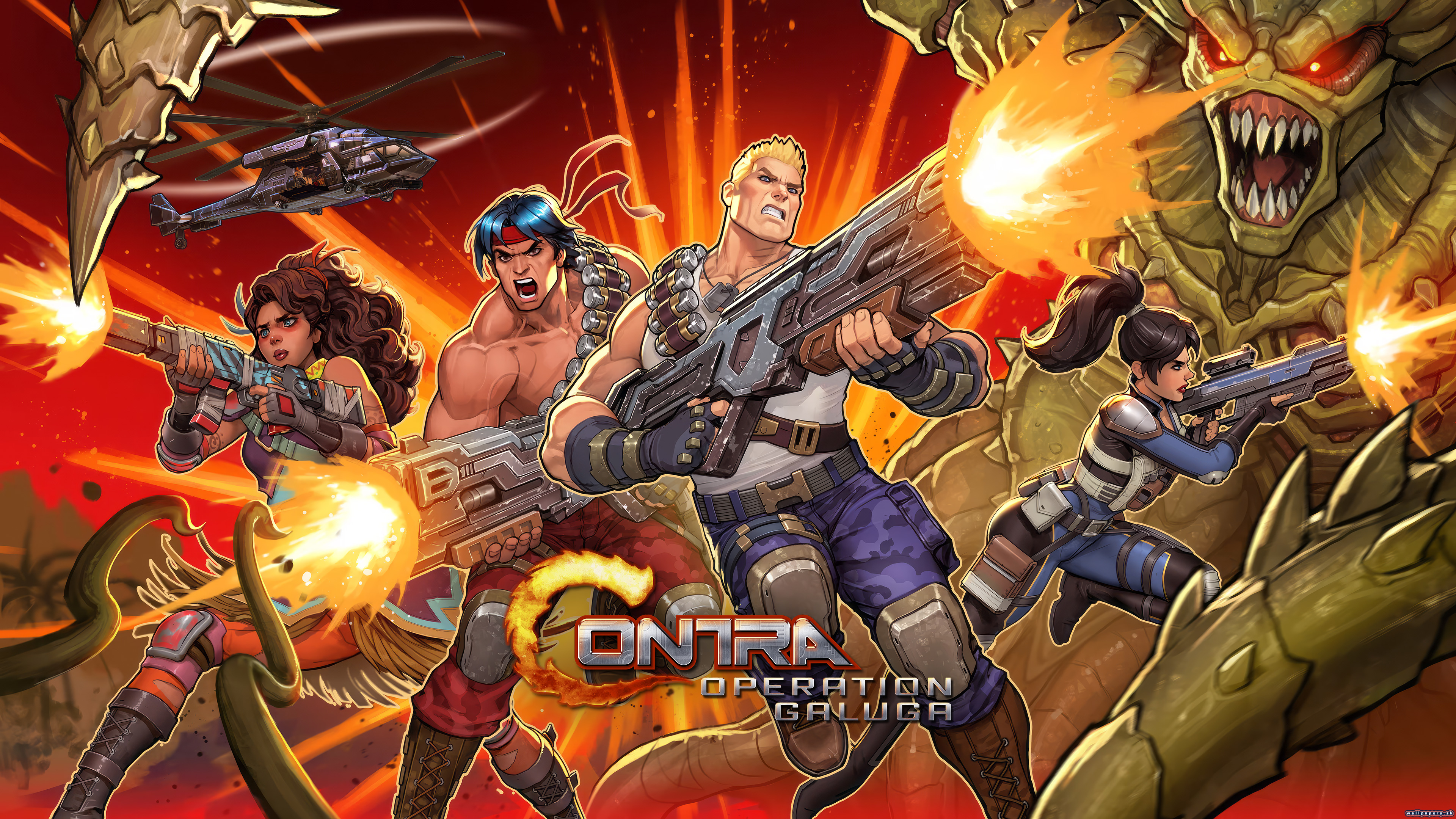 Contra: Operation Galuga - wallpaper 1