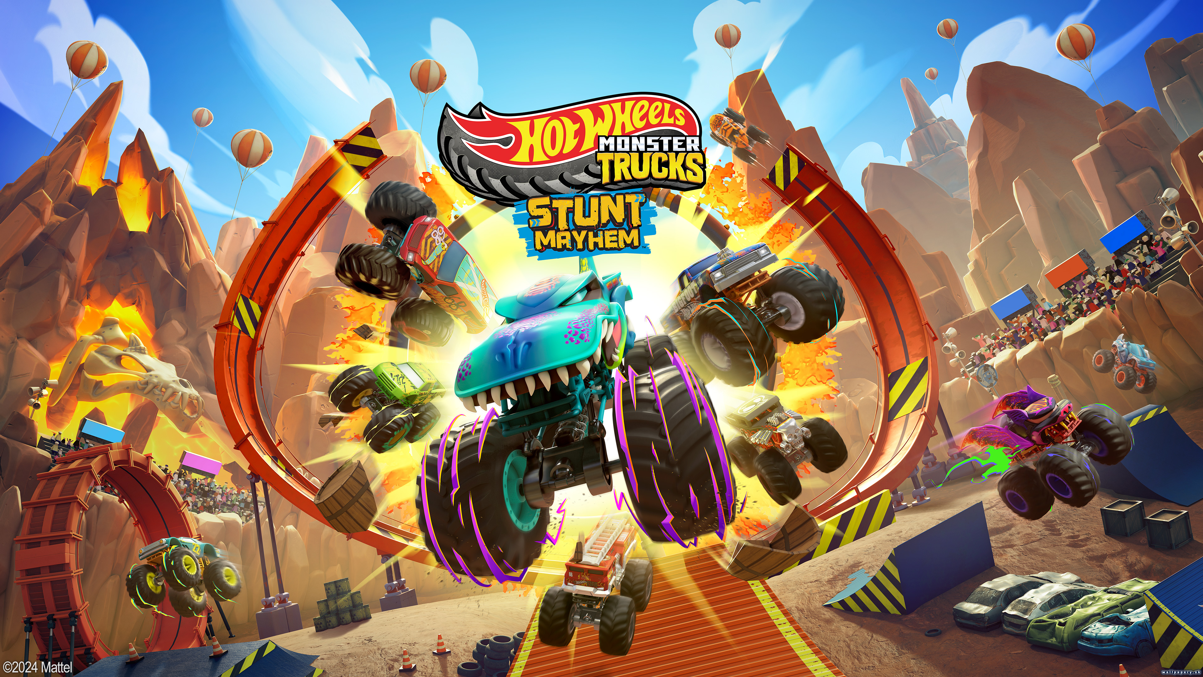 Hot Wheels Monster Trucks: Stunt Mayhem - wallpaper 1