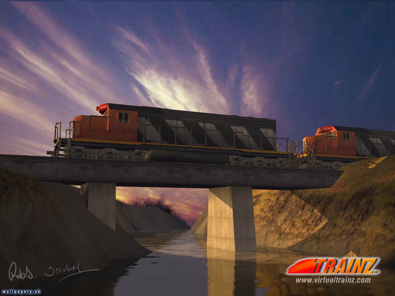 Trainz - wallpaper 4