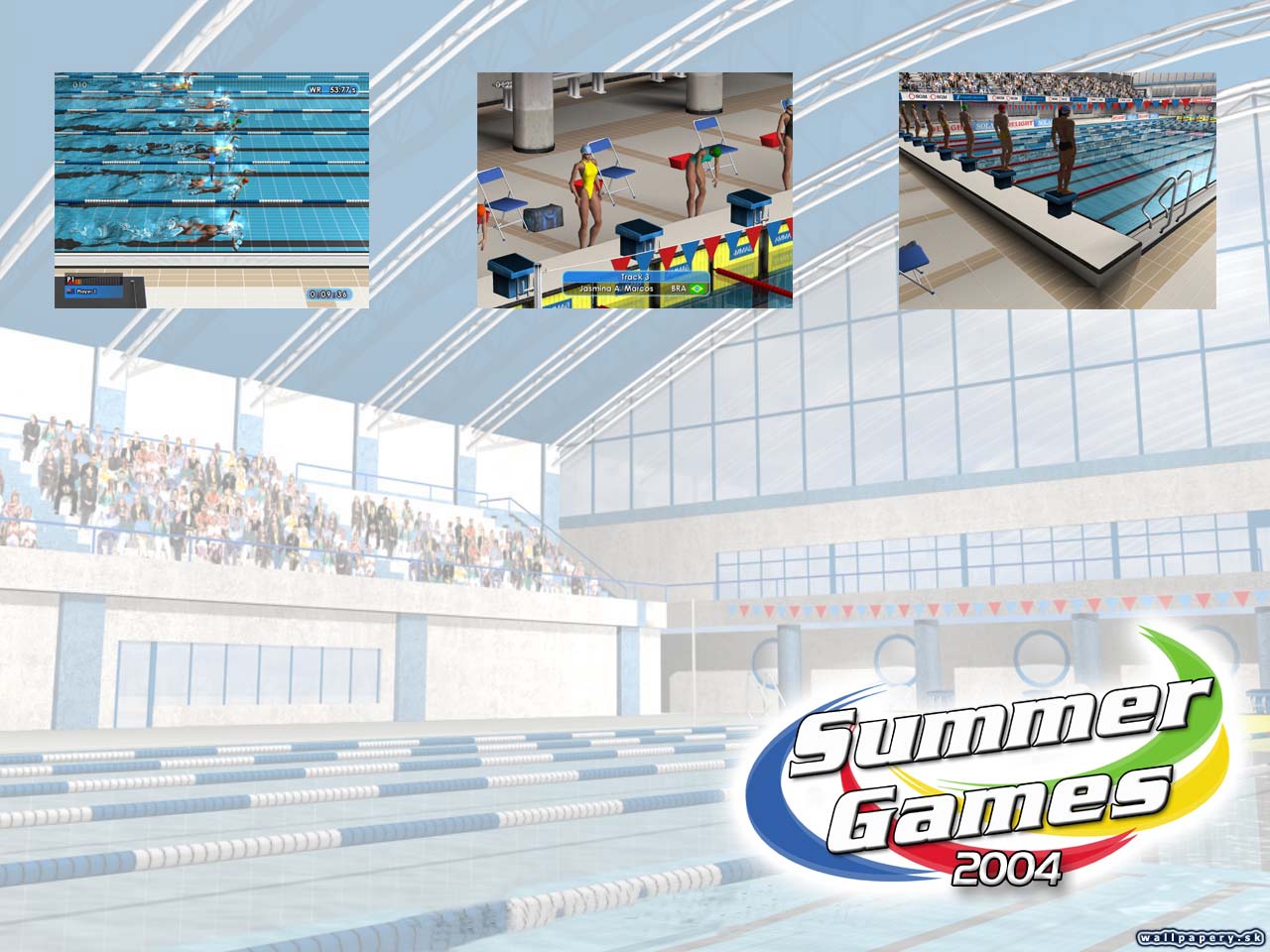 Summer Games 2004 - wallpaper 1