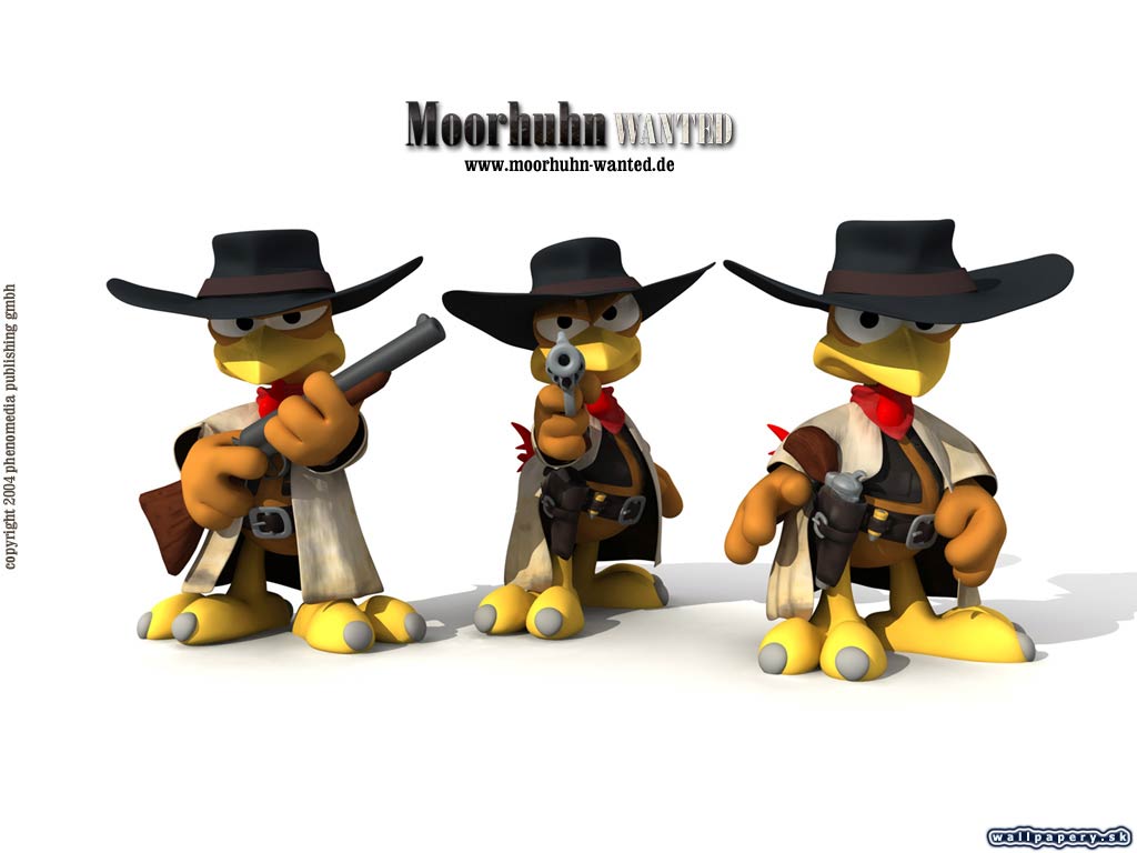 Moorhuhn Wanted - wallpaper 1