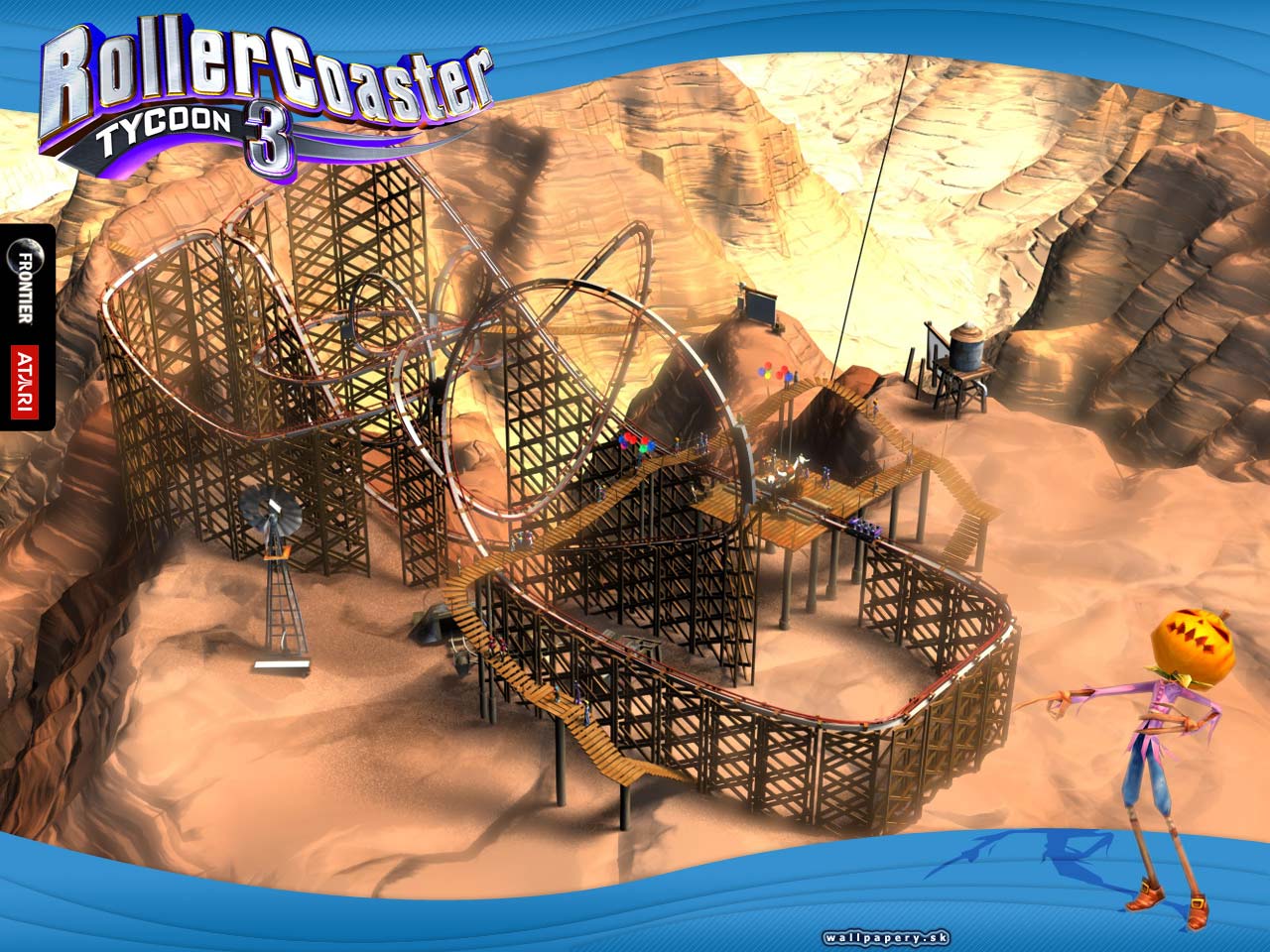 RollerCoaster Tycoon 3 - wallpaper 3