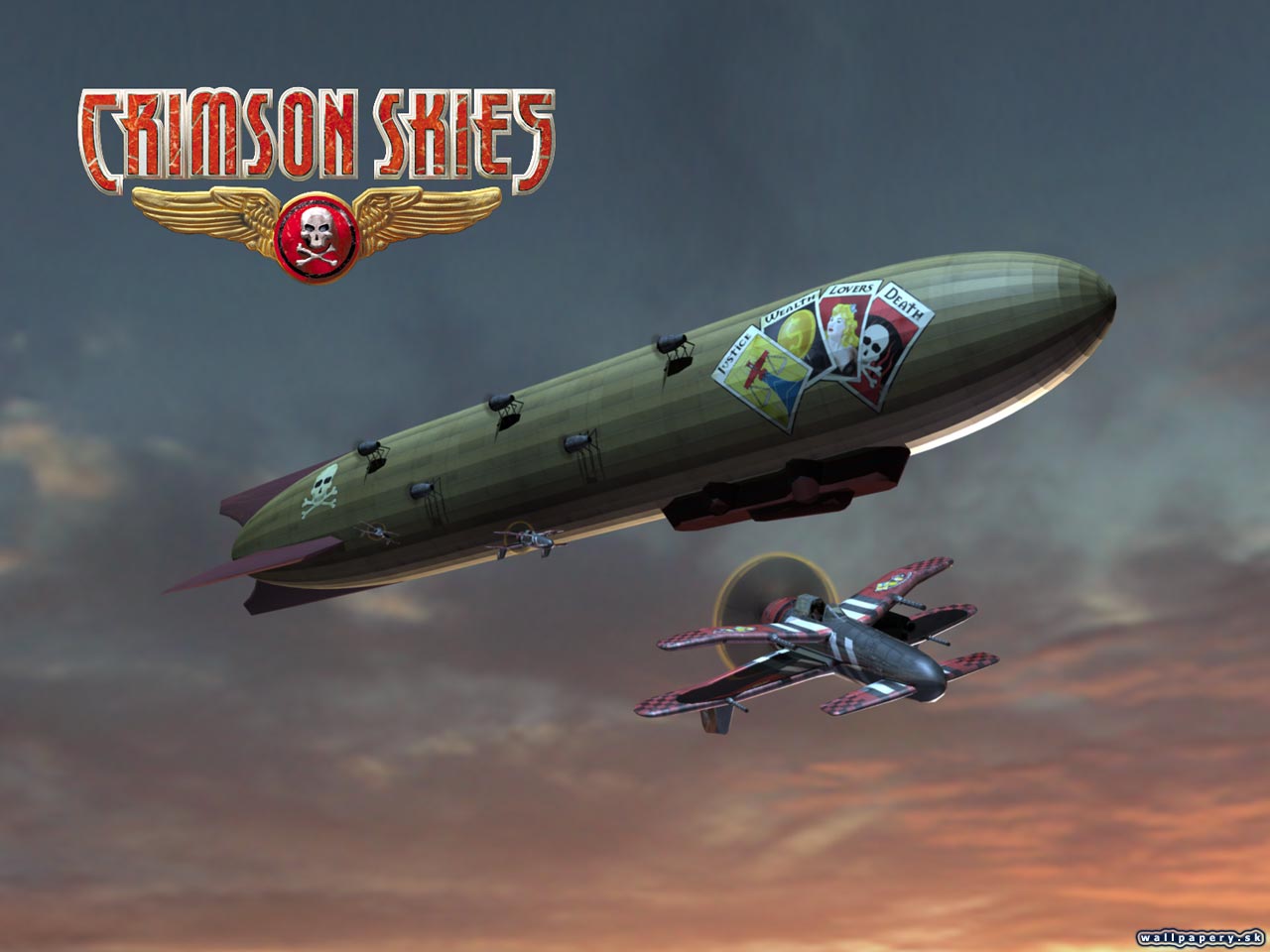 Crimson Skies - wallpaper 3