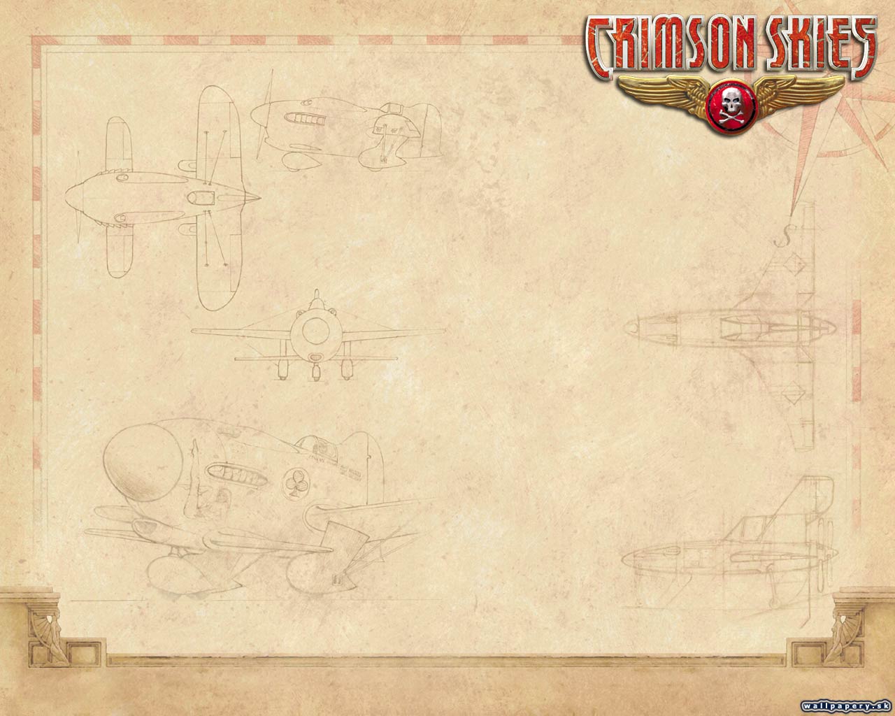 Crimson Skies - wallpaper 21